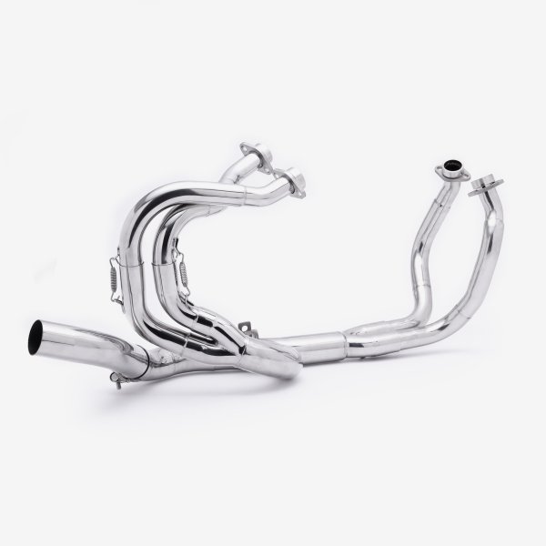 Lextek Stainless Steel Downpipe with Link Pipe for Honda VFR800 F (14-21)
