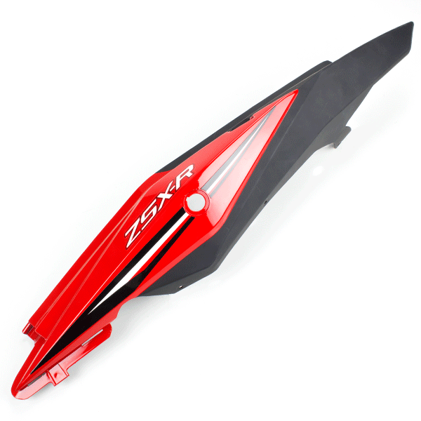 Rear Left Red Panel for ZS125-48F, ZS125-48F-E4