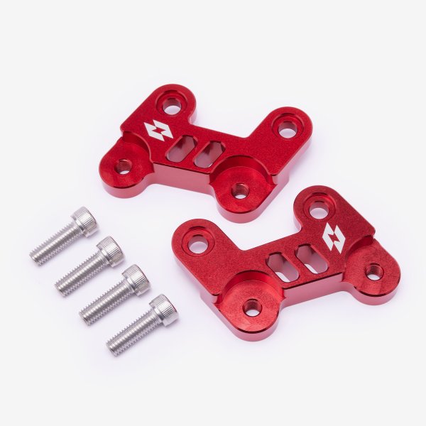 Full-E Charged Footpeg Lowering Bracket Red