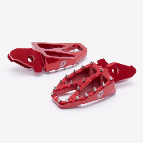 Full-E Charged Footpeg Set for Ultra Bee Red