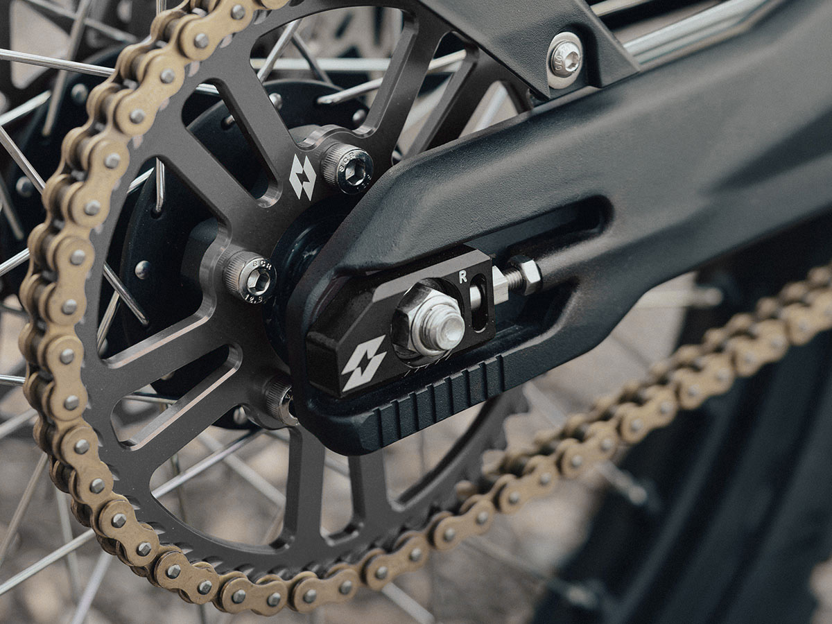 Full-E Charged Rear Sprocket 420-44T Black