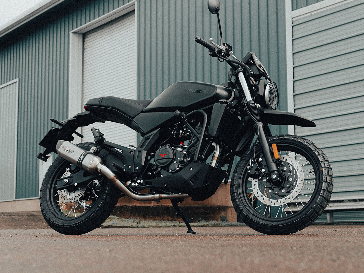 Lextek Stainless Steel Downpipe for TR125-3-E5