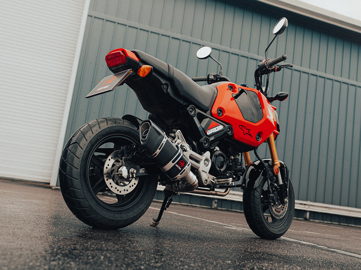 Lextek Stainless Steel Downpipe for HONDA MSX125 (21-24)