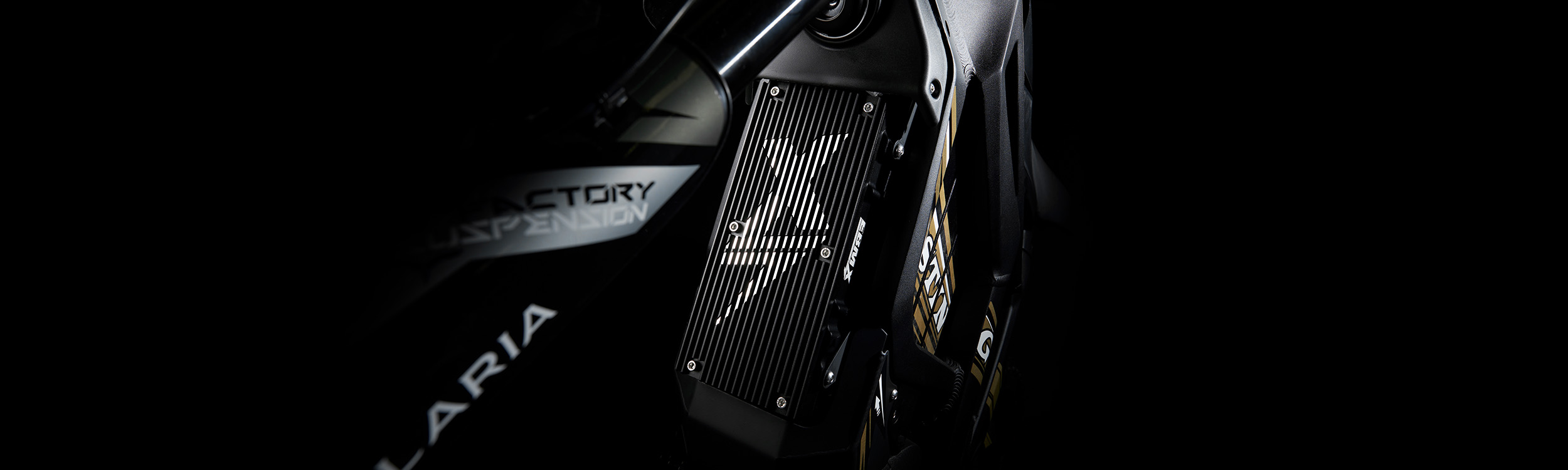 EBMX X-9000 Motor Controller Heat Sink version 1 Black