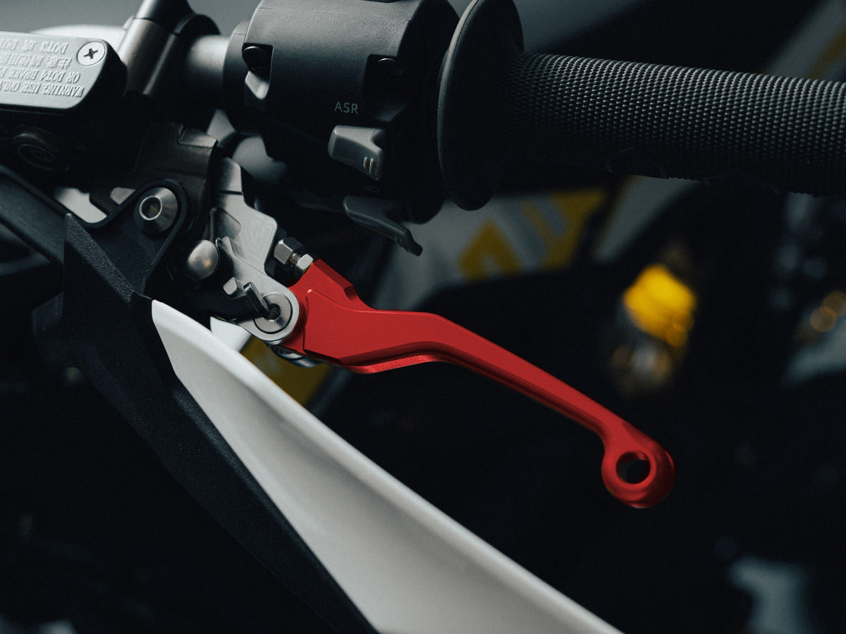 Full-E Charged Adjustable Brake Levers for Ultra bee Red