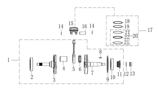 CRANKSHAFT / PISTON