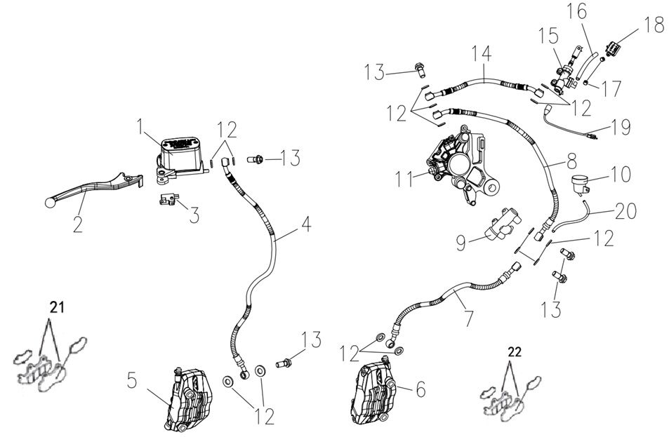 COMBINED BRAKE SYSTEM