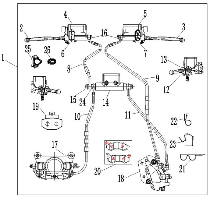 COMBINED BRAKE SYSTEM