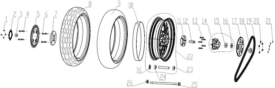 REAR WHEEL
