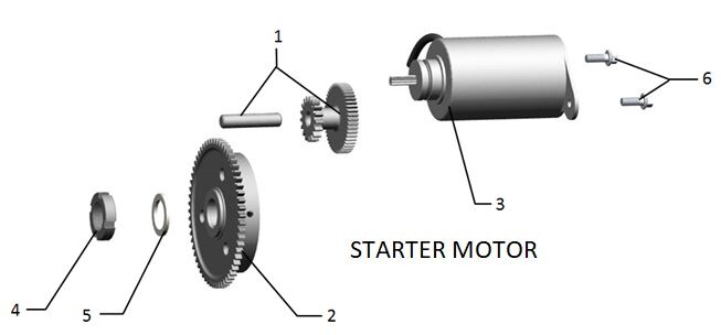 STARTER MOTOR