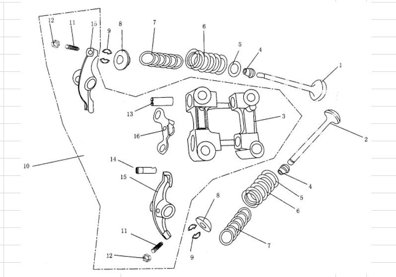 Rocker Assembly/Valves
