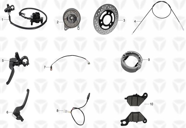 BRAKE SYSTEM COMPLETE