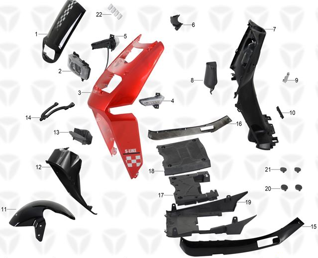 FRONT PANEL/HEADLIGHT