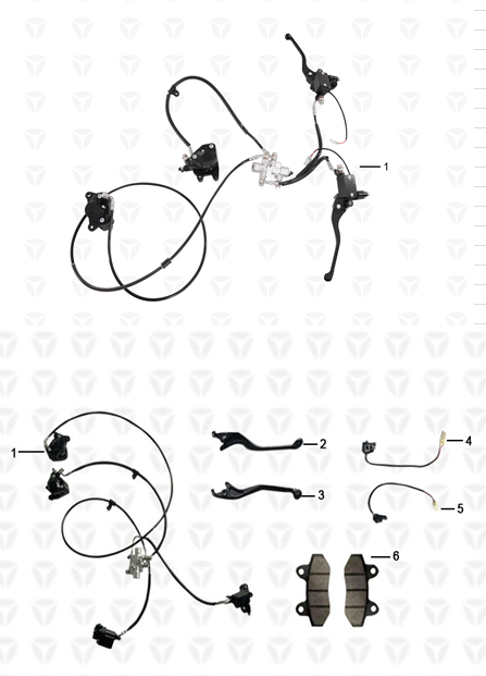 BRAKE SYSTEM COMPLETE