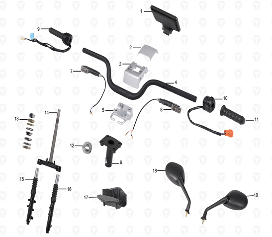 Handlebar/Front Fork 