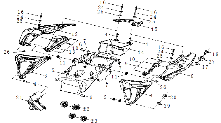 LEFT/RIGHT REAR PANELS