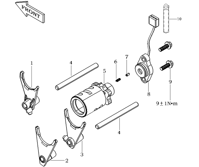 GEAR SELECTOR 2