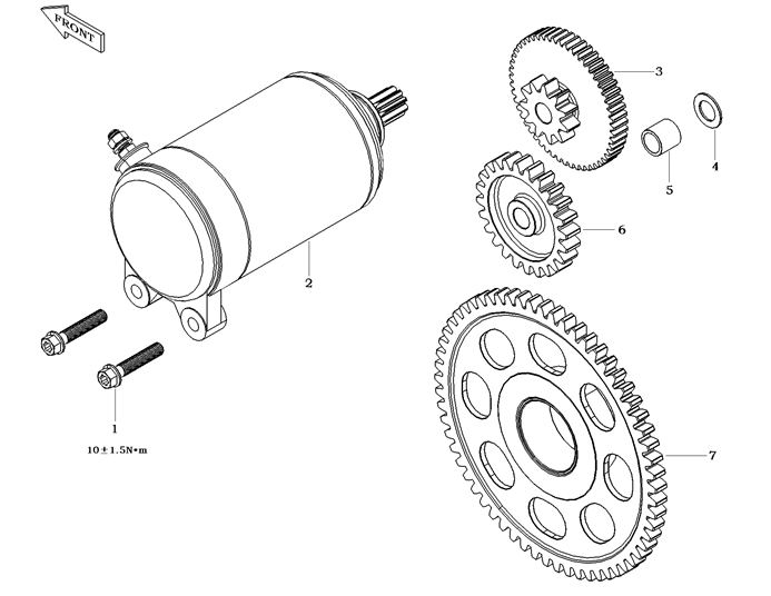 STARTER MOTOR