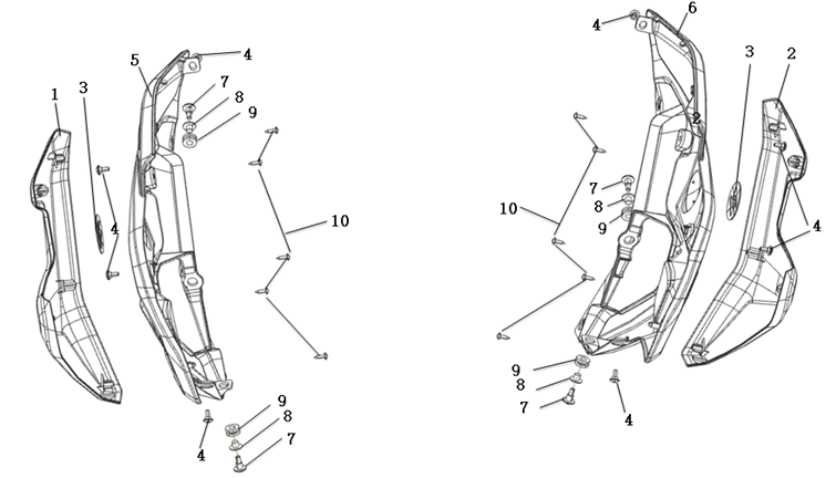 FUEL TANK SIDE PANEL