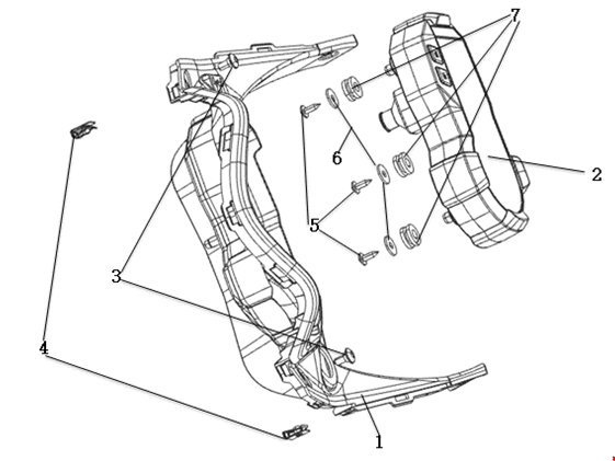 SPEEDO ASSEMBLY 