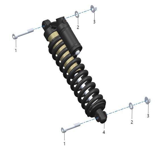 REAR SHOCK ABSORBER