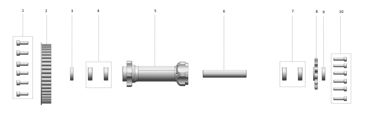 Jackshaft Pulley Assy