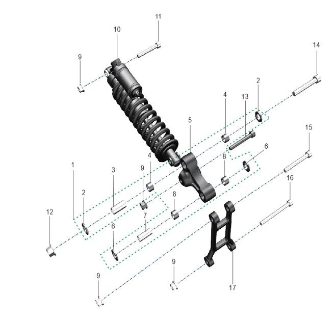 REAR SUSPENSION ASSY