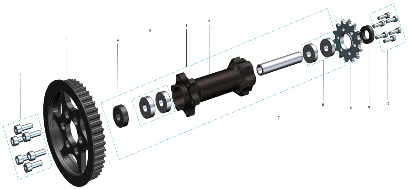 JACKSHAFT PULLEY ASSY