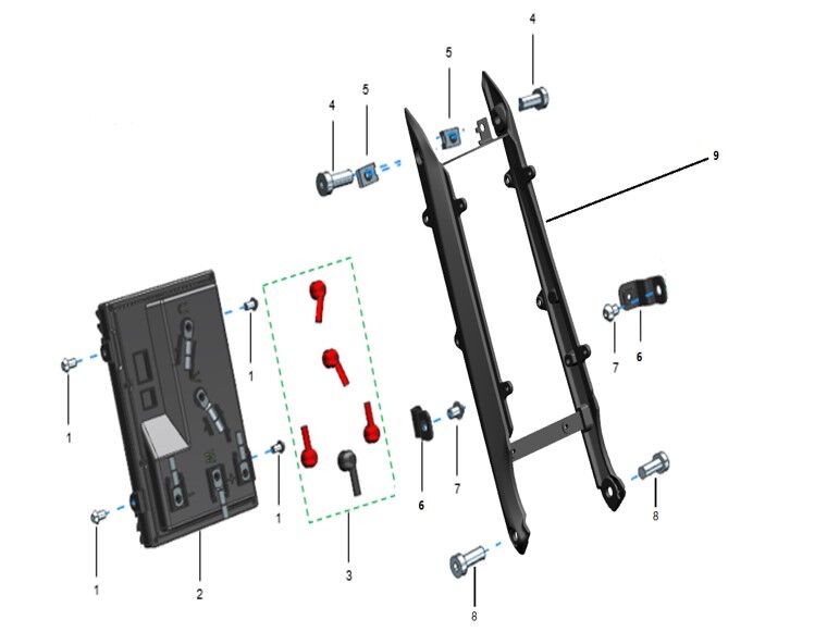 MOTOR CONTROLLER FRAME
