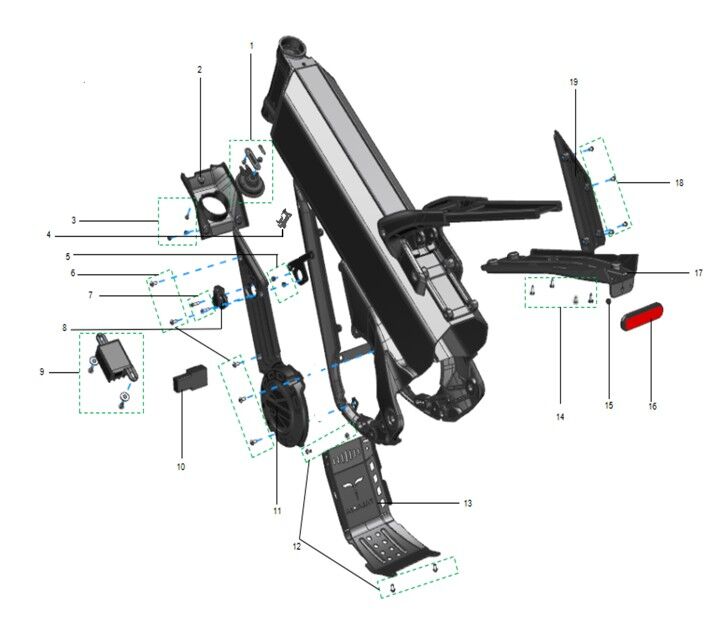 EXTERIOR FIXING PARTS