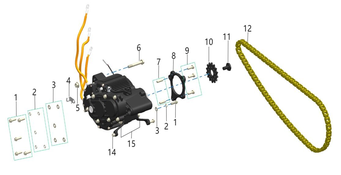 MOTOR AND GEARBOX FIXTURE