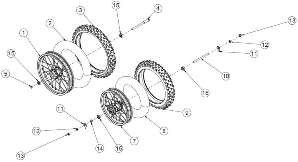 WHEELS SECTION