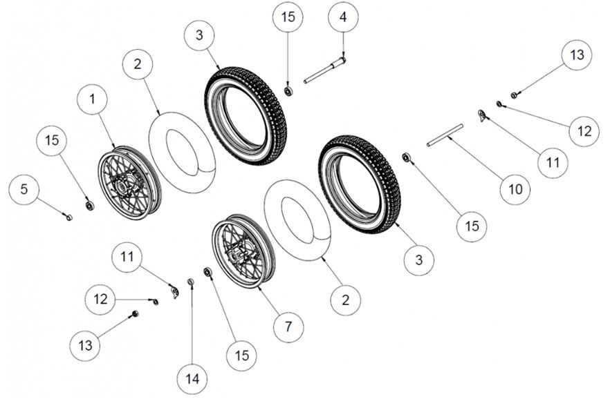 WHEELS SECTION