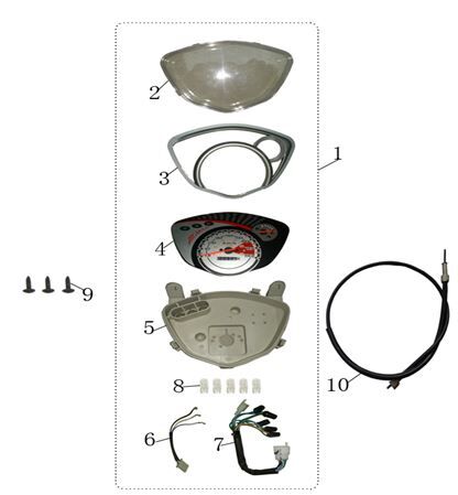 SPEEDO ASSEMBLY 