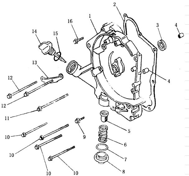 Right Crankcase Cover
