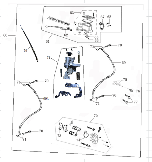 Brake System Complete