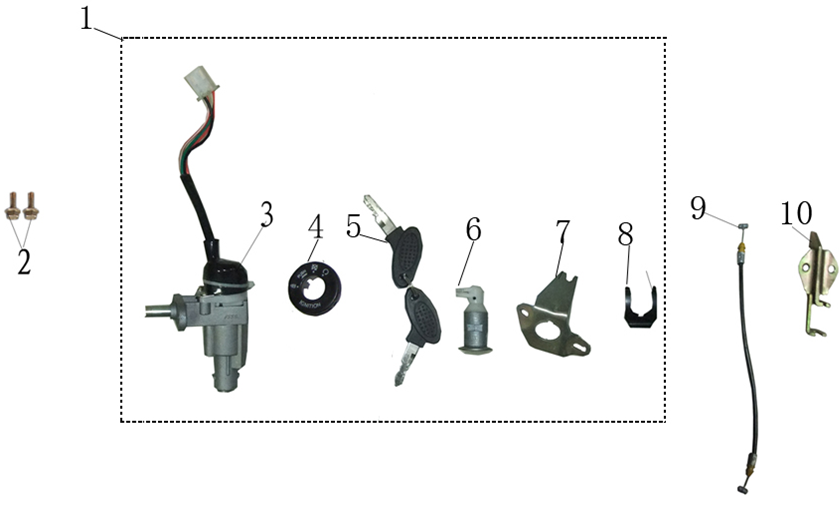 Ignition Lock Set