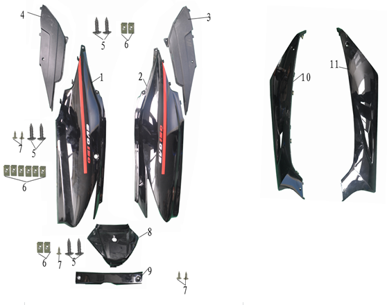 Left/Right Side Panels