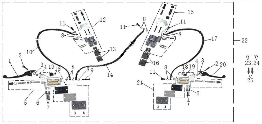 Brake System Complete