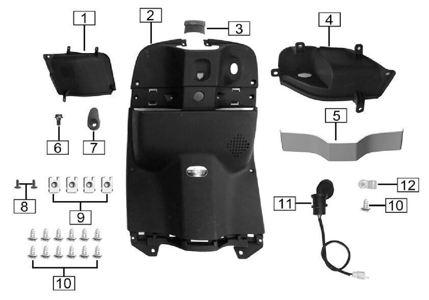 Footwell Front Panels