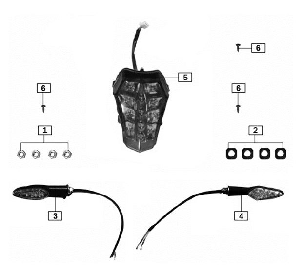 Tail Light/Indicators