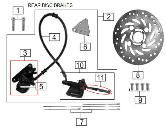 REAR DISC BRAKES