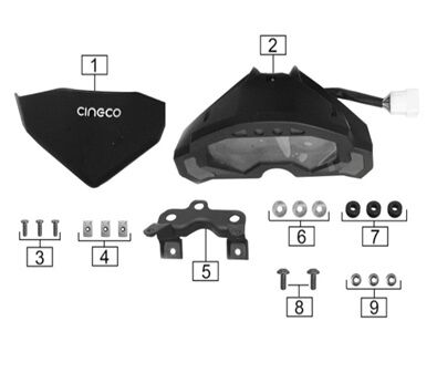 SPEEDO ASSEMBLY  Version 2