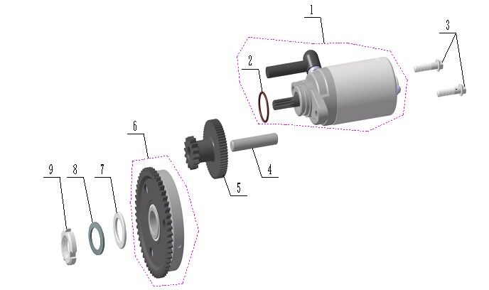 STARTER MOTOR