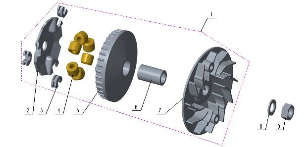 DRIVE PULLEY ASSEMBLY