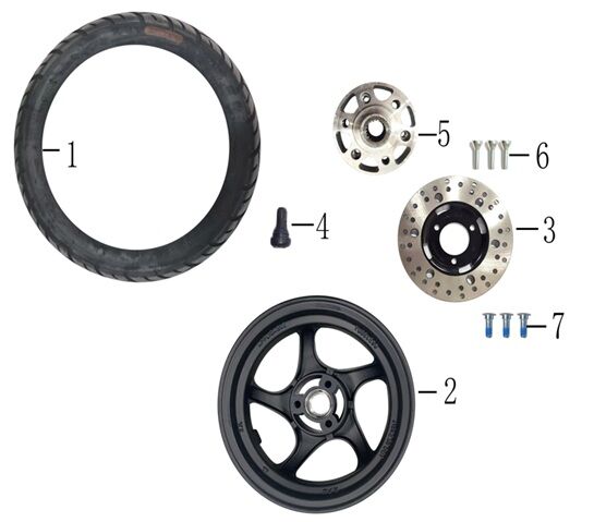 Rear Wheel Assy