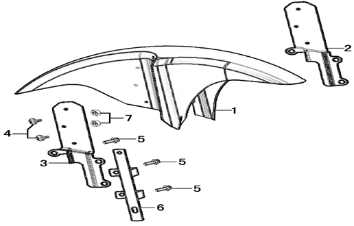 Front Mudguard