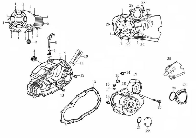 Left/Right Engine Casing