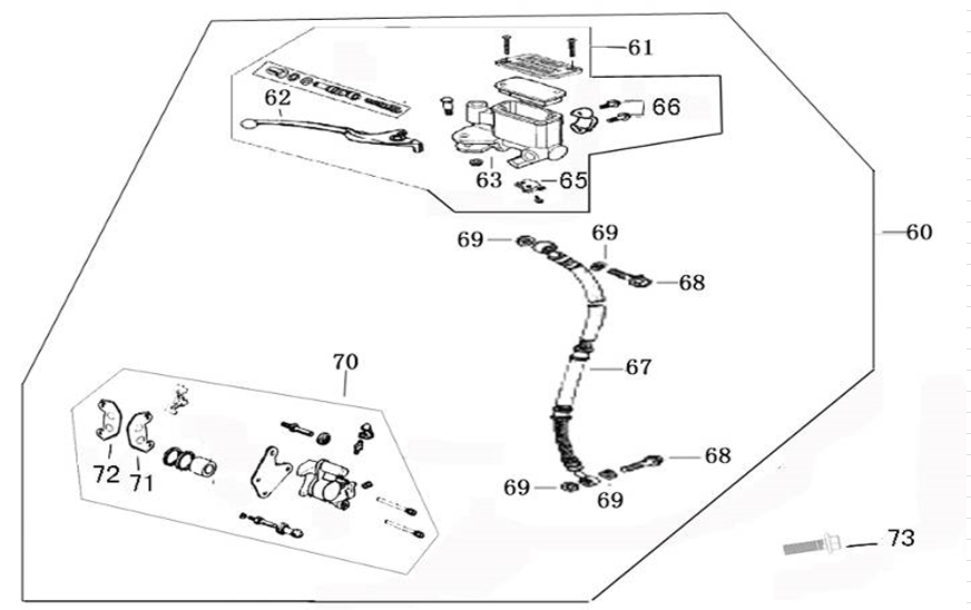 FRONT BRAKE SYSTEM