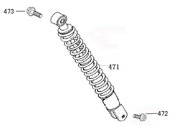 REAR SHOCK ABSORBER